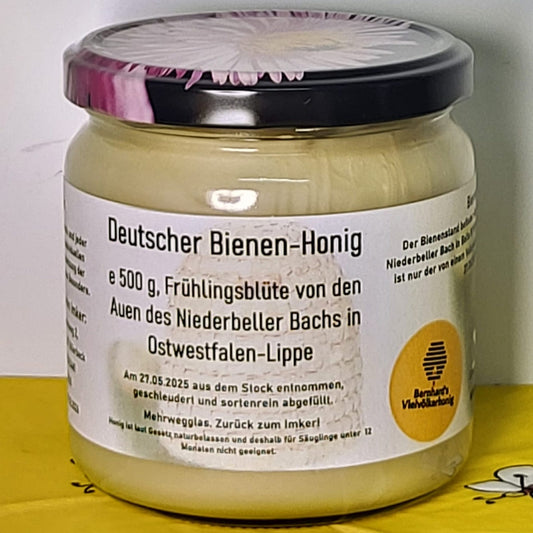 Naturreine Frühlingsblüte von den Auen des Niederbeller Bachs in Ostwestfalen-Lippe 500g