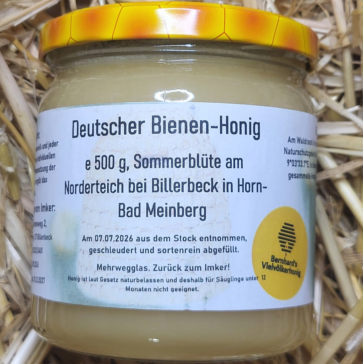 Naturreine Sommerblüte am Norderteich bei Billerbeck in Horn-Bad Meinberg 500g